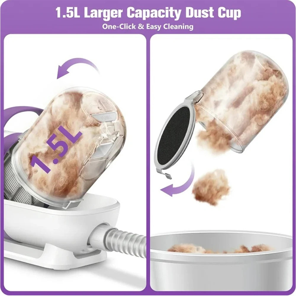 Pet Grooming Vacuum Kit