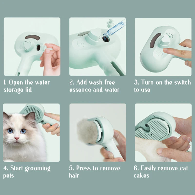 Pet Pamper Massage Comb
