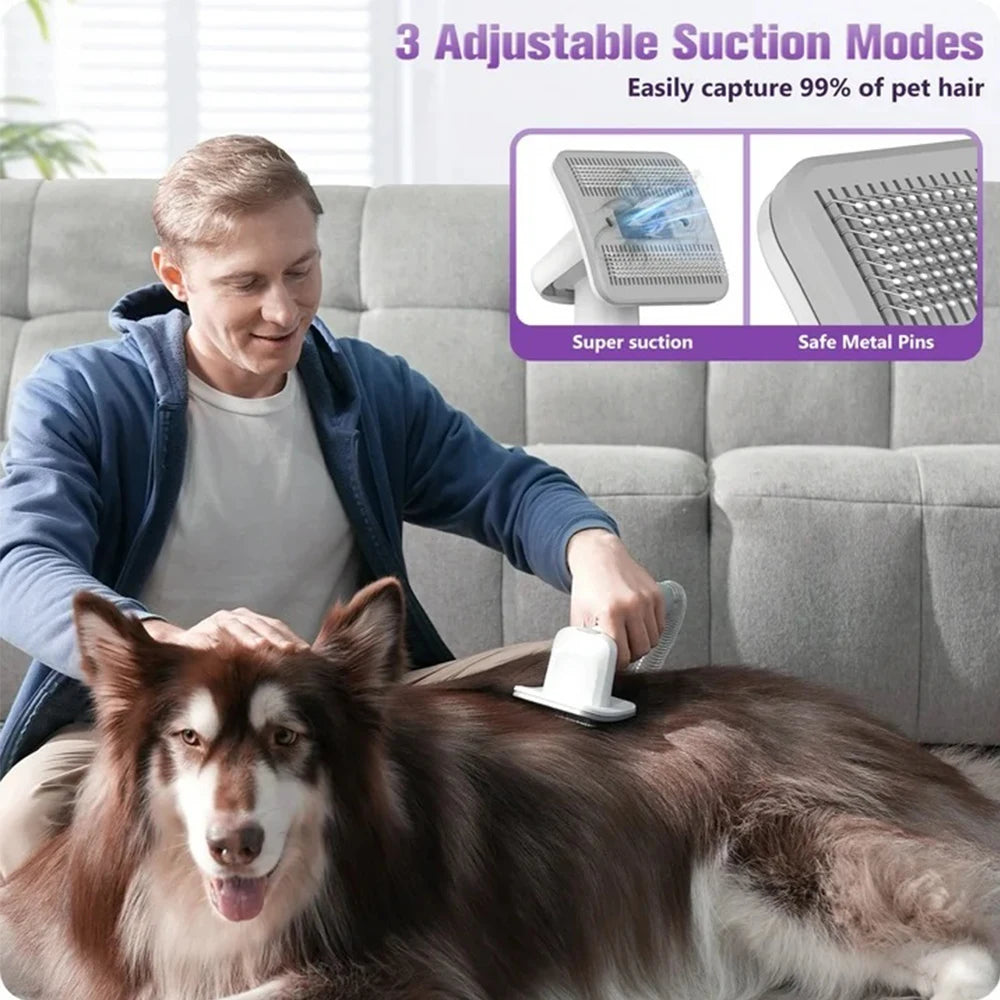 Pet Grooming Vacuum Kit