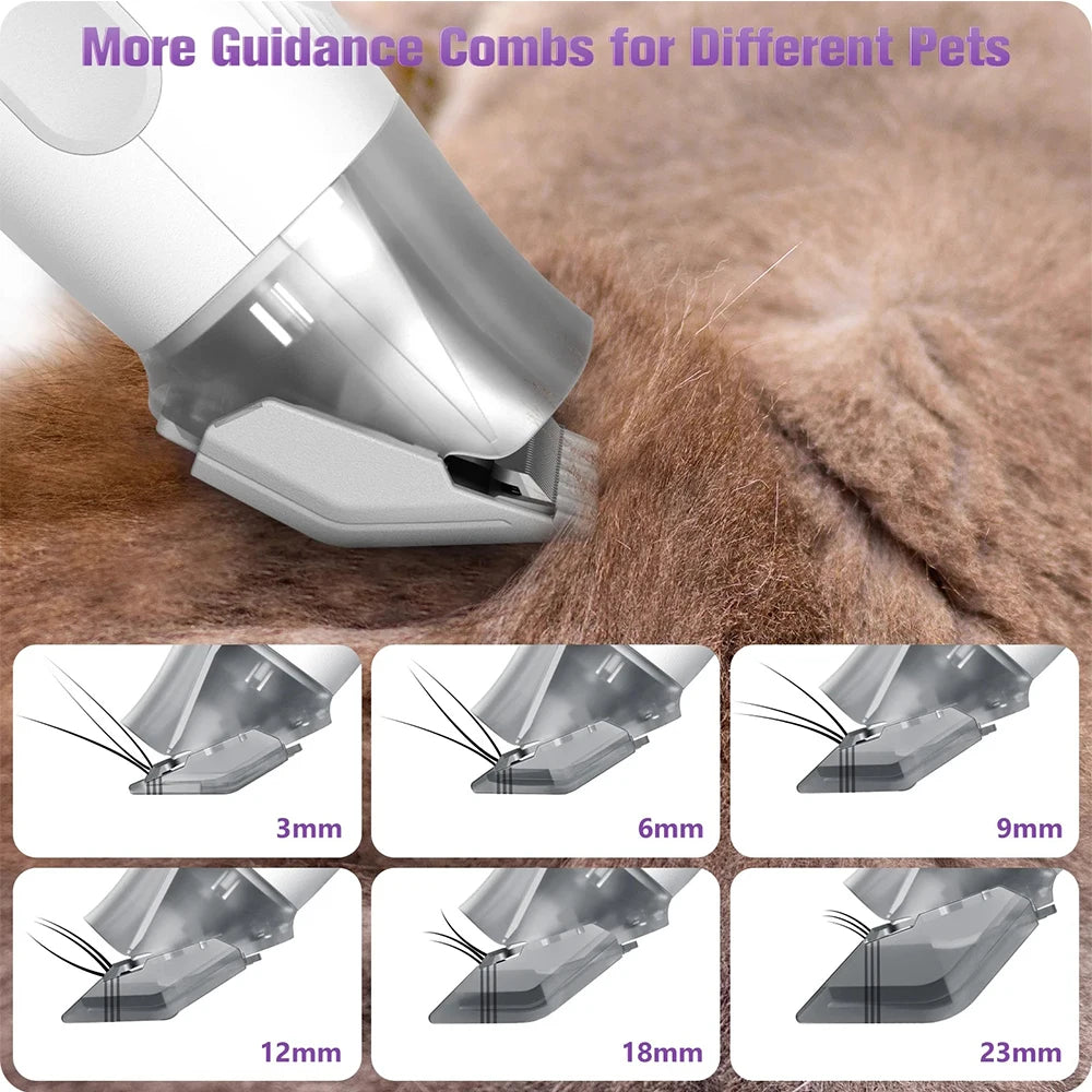 Pet Grooming Vacuum Kit