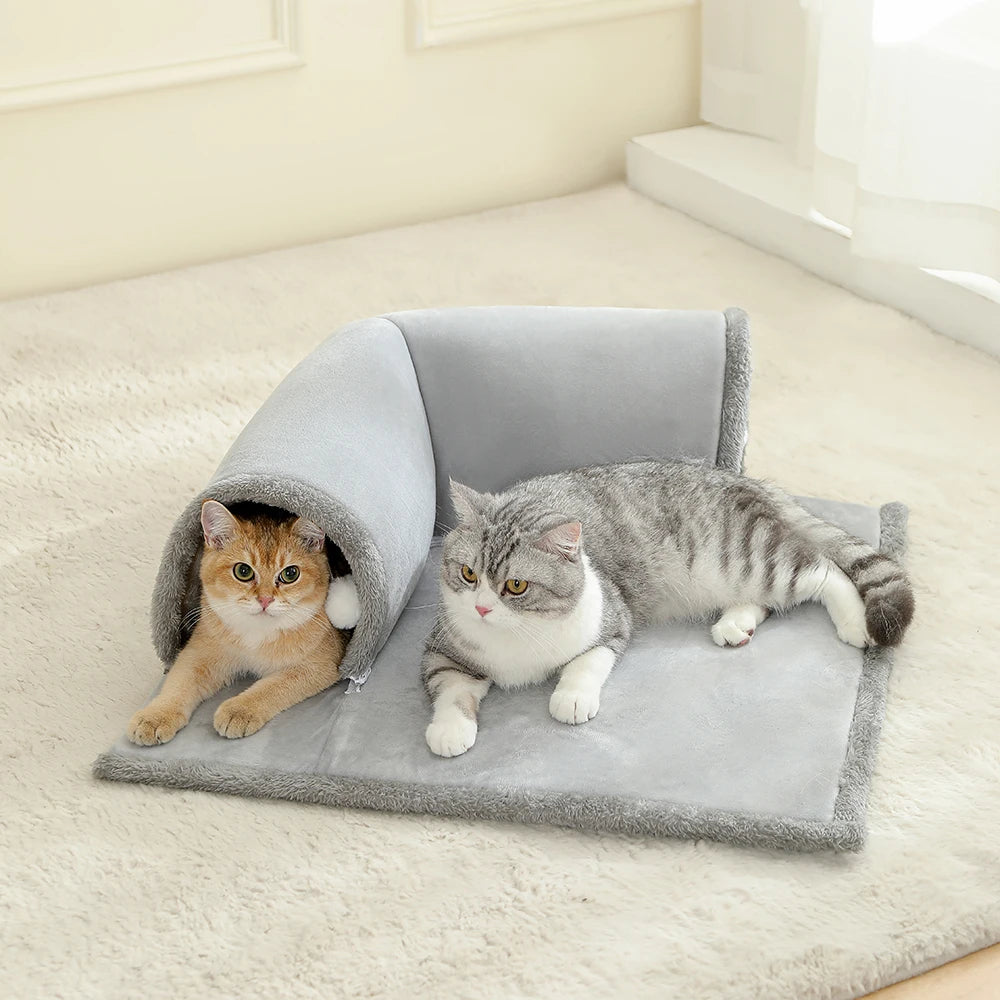 Cozy Cat Tunnel Bed