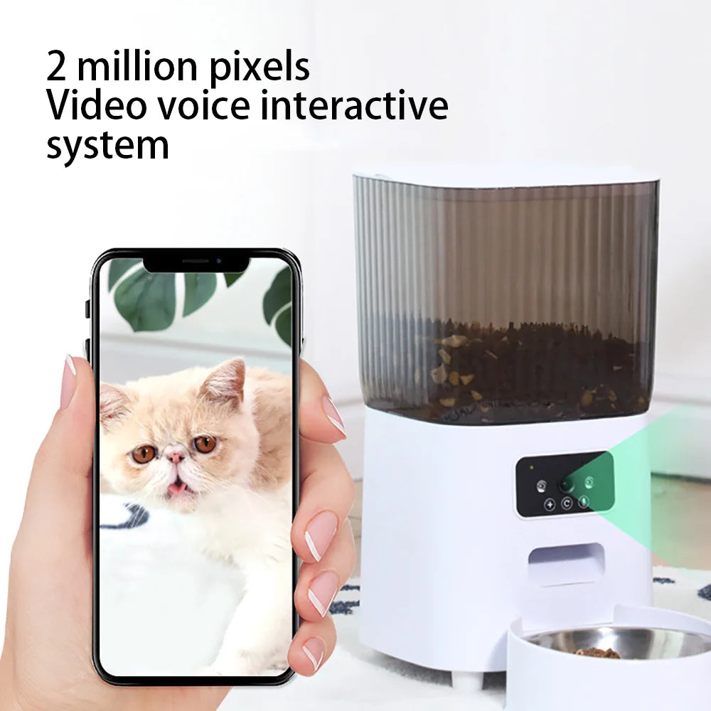 Smart Pet Feeder with Camera