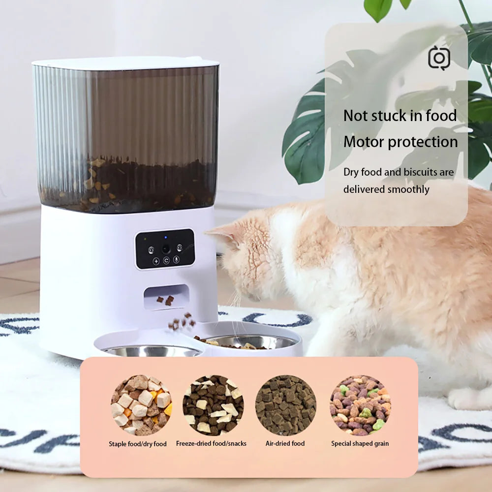 Smart Pet Feeder with Camera