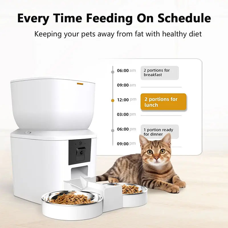 Smart Pet Feeder with Camera