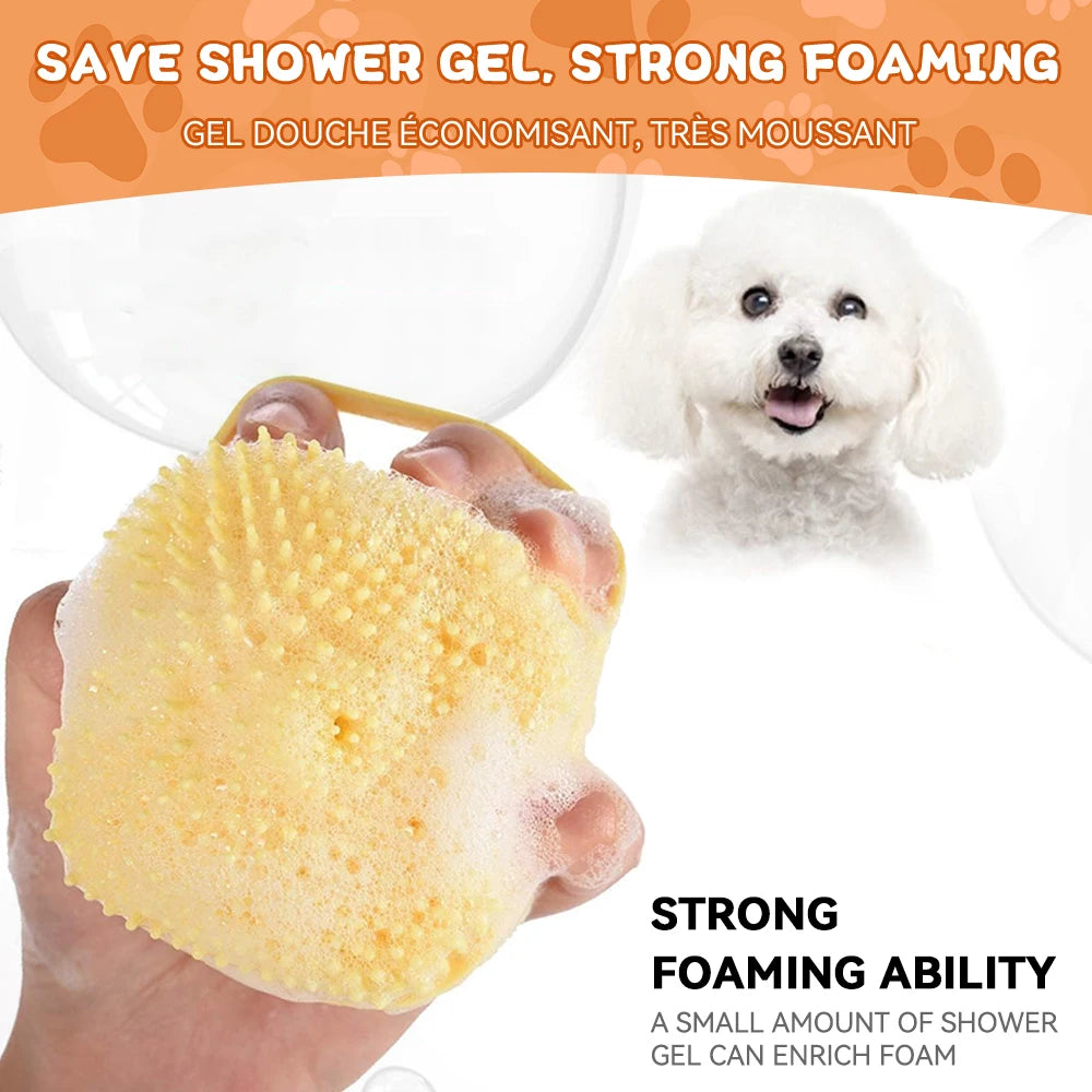 Cute Pet Bath & Massage Brush