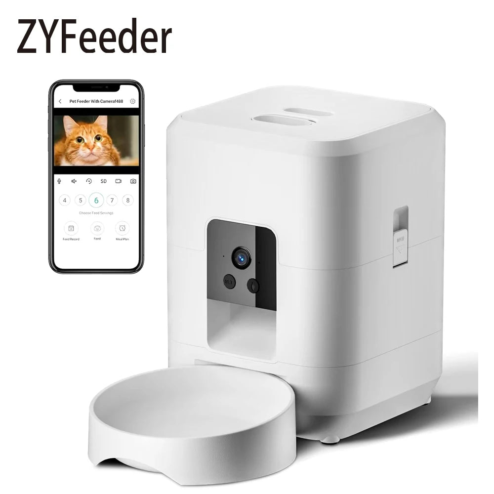 Smart Pet Feeder with Camera