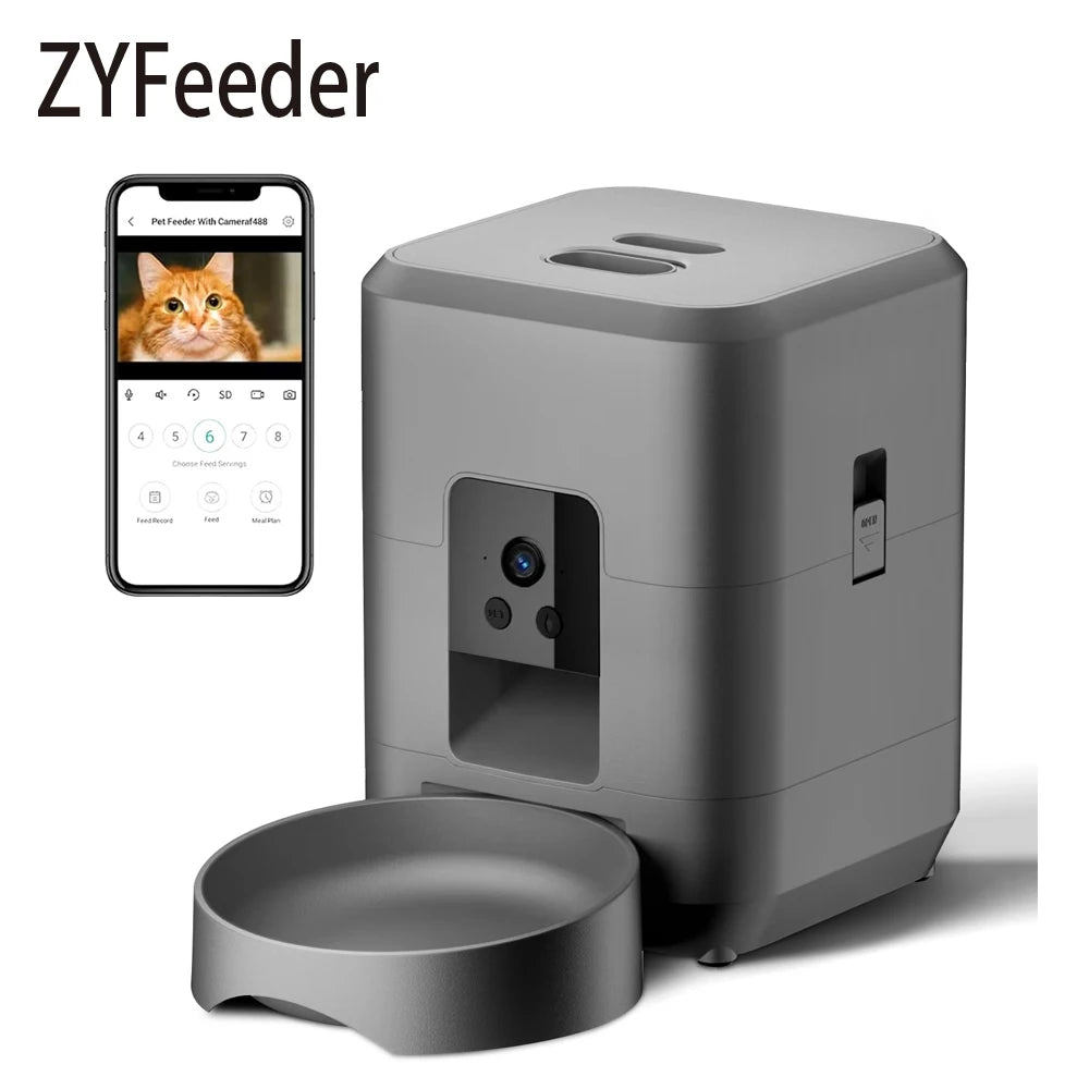 Smart Pet Feeder with Camera