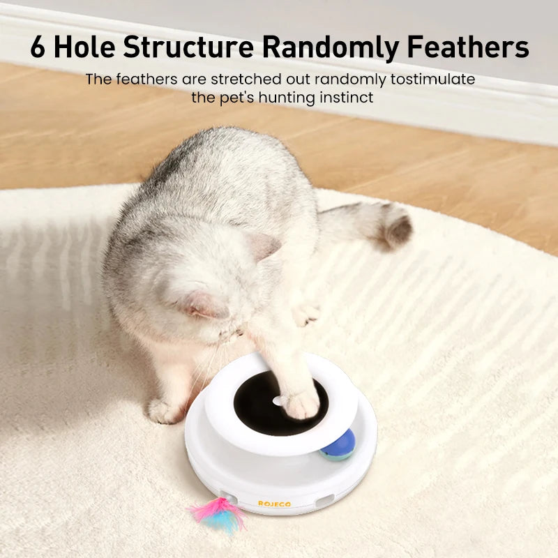 Interactive Feather Fun Ball