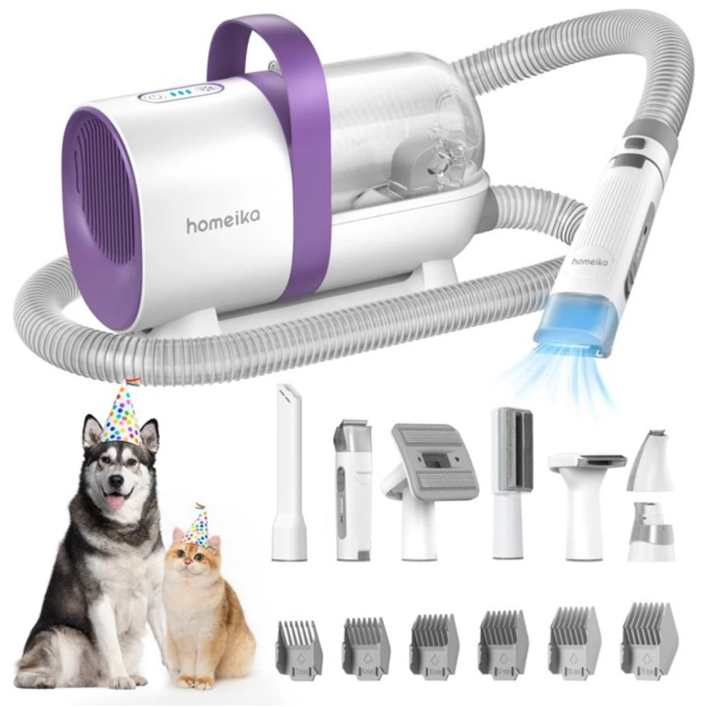 Pet Grooming Vacuum Kit